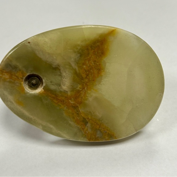 Antique Metal Scottie Dog on Marble Onyx Base - Picture 7 of 9